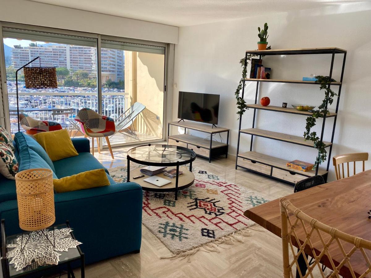 Appartement Lumineux 6 Places Avec Vue Sur Marina Mandelieu エクステリア 写真