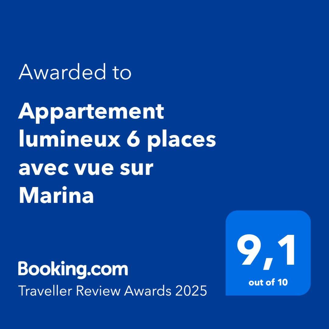 Appartement Lumineux 6 Places Avec Vue Sur Marina Mandelieu エクステリア 写真